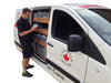 Gary in his van