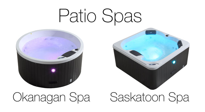 New Patio Spas from Canadian Spa Company