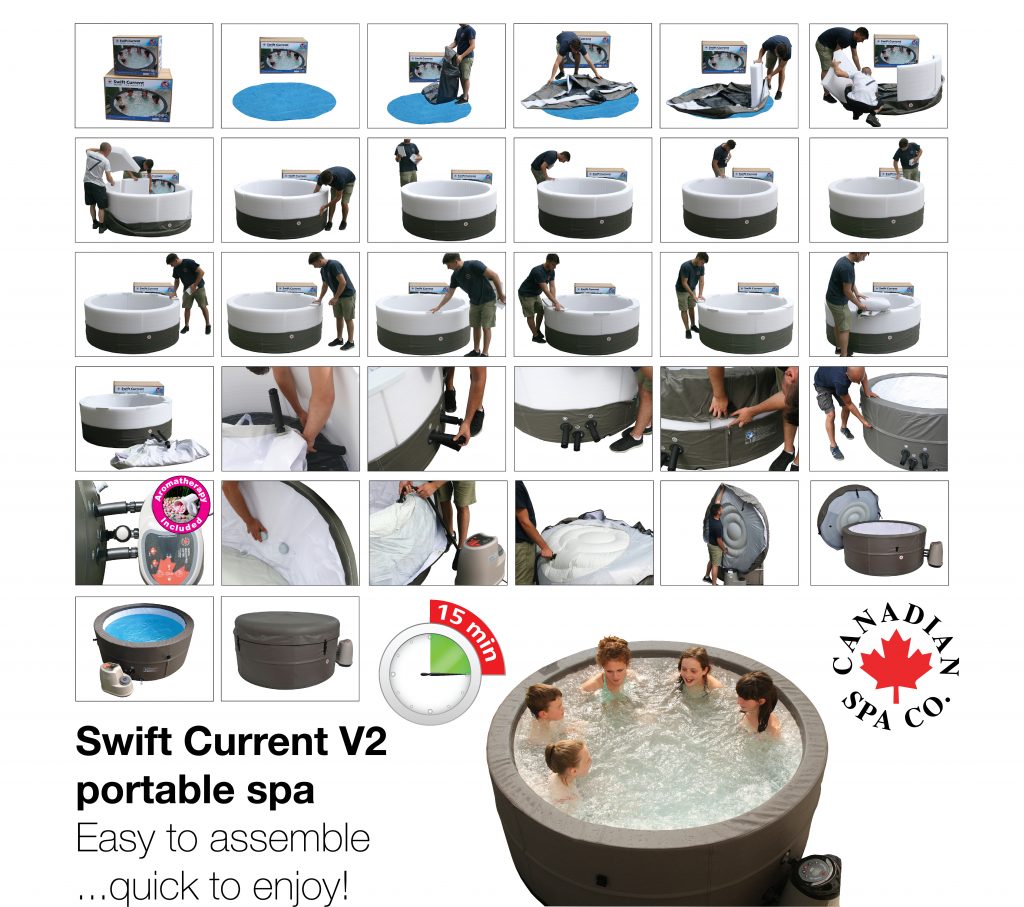 Swift Current V2 portable spa