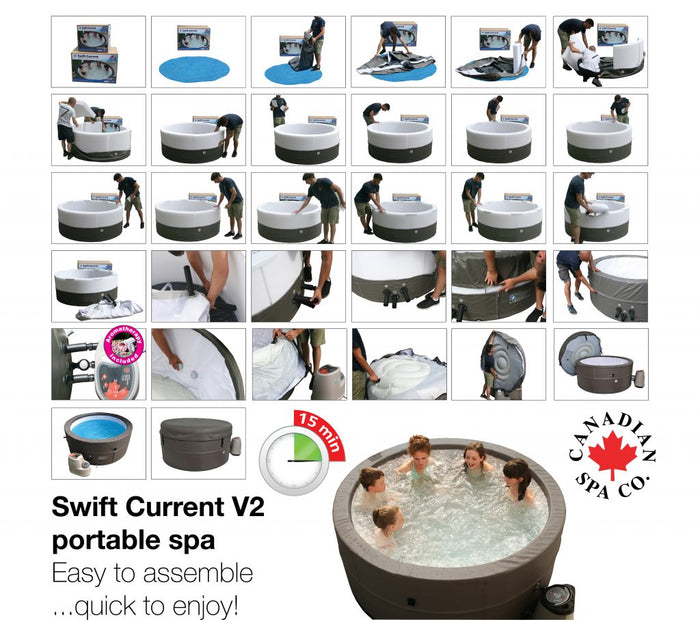 Swift Current V2 portable spa