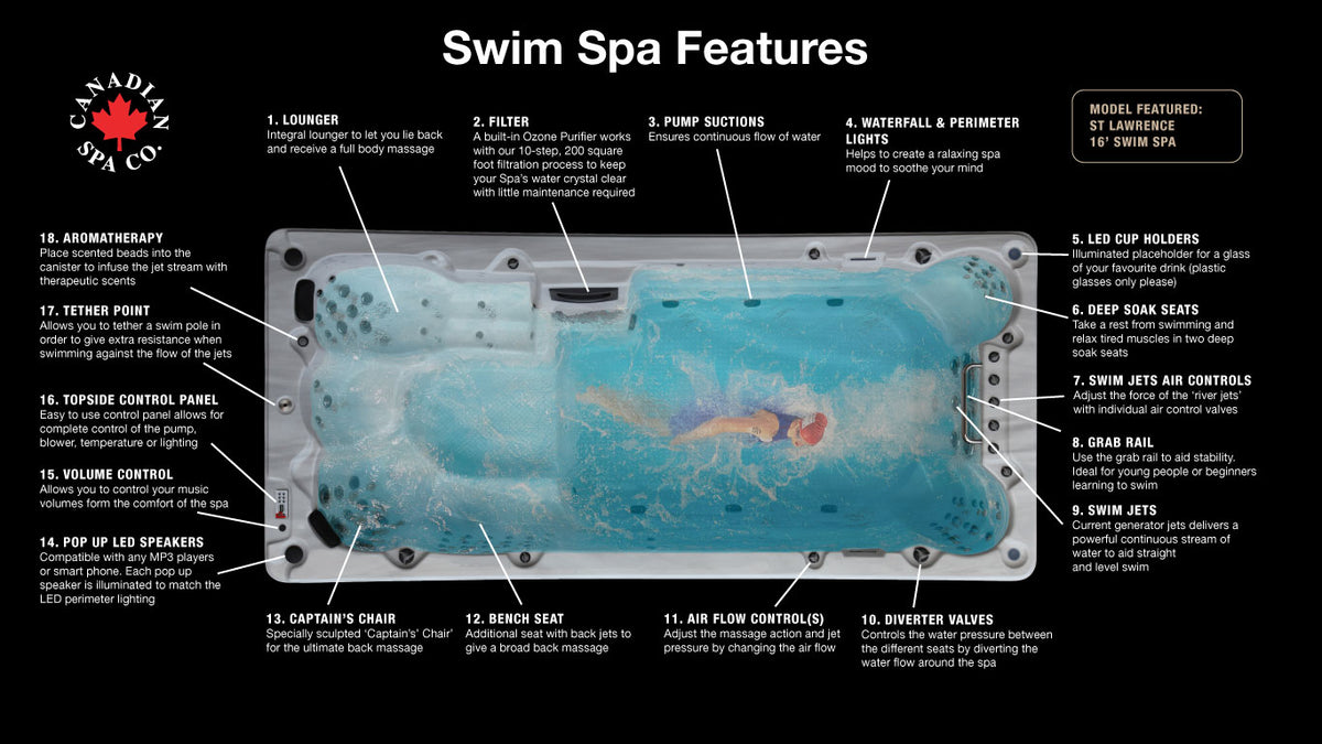 Swim Spa Features
