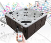Acrylic hot tub with MP3 player
