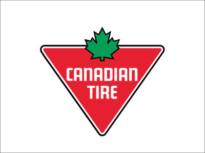 Canadian Tire logo on the Canadian Spa Company retailer page