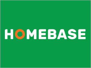 Homebase UK logo on the Canadian Spa Company retailer page
