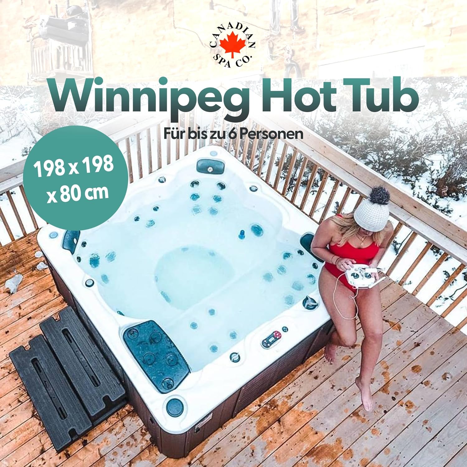 Winnipeg Plug & Play 35-Jet 5-6 Person Spa