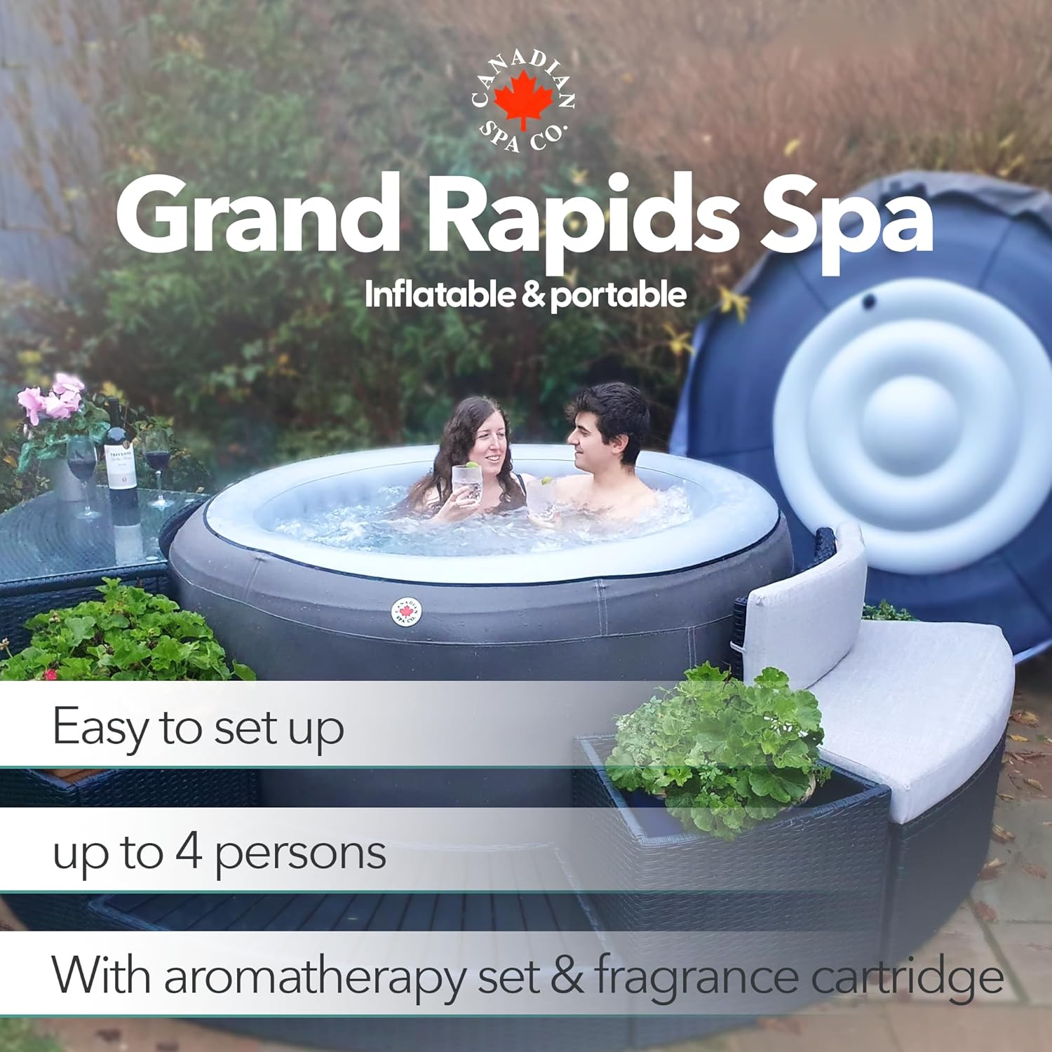 Grand Rapids V2 Inflatable Portable Spa
