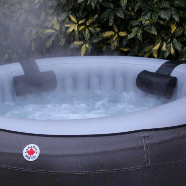 Weighted Spa Headrest / Pillow - works with both portable and acrylic spas