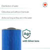 50 Sq Ft Threaded Filter Microban
