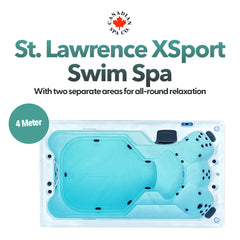 St. Lawrence 13' Swim Spa | Canadian Spa Co.