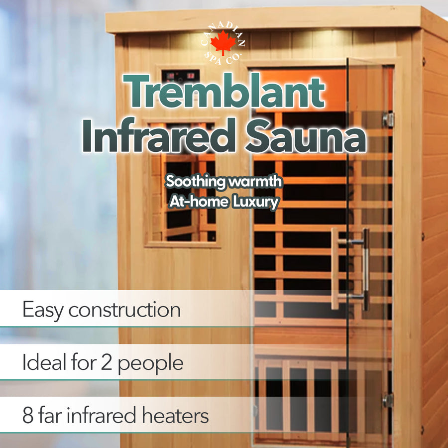 Tremblant 2-Person Sauna  127 x 105 x 195cm