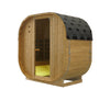 Outdoor Oval Barrel Sauna Combination Infrared/ traditional 1842/72" x1200/48" x 1945mm x 77"