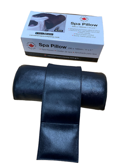 Weighted Spa Headrest / Pillow - works with both portable and acrylic spas