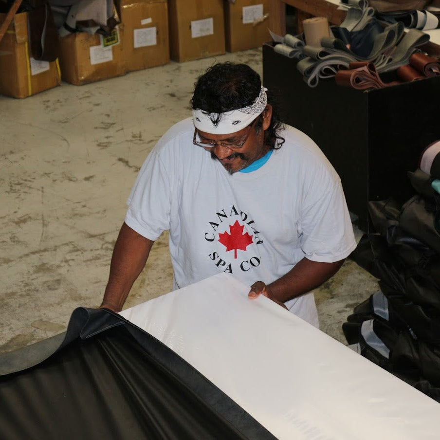 Canadian Spa Co. Konische DELUXE Spa-Abdeckung, 5 Zoll/3 Zoll