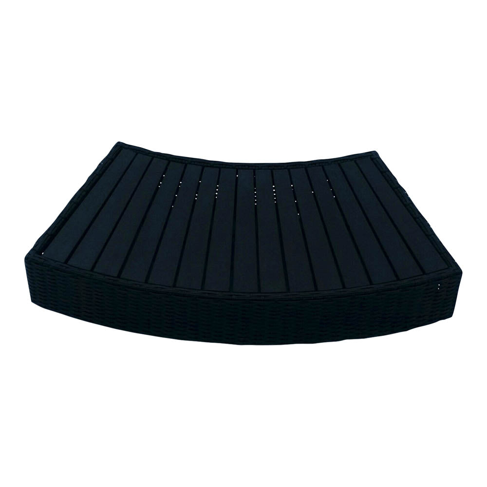 Canadian Spa Company_KF-10005_Step_Round Surround Furniture_Hot Tubs