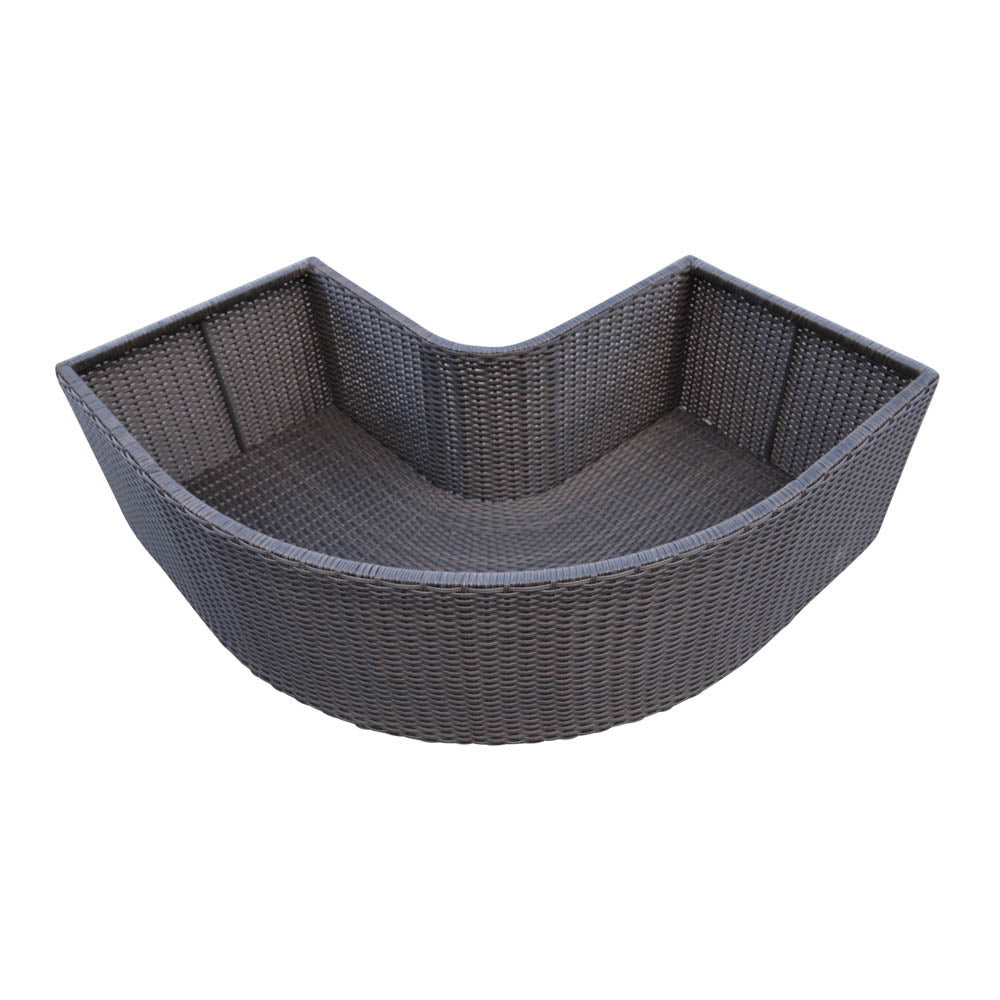 plastic corner planter Corner Planter - Square Surround Furniture