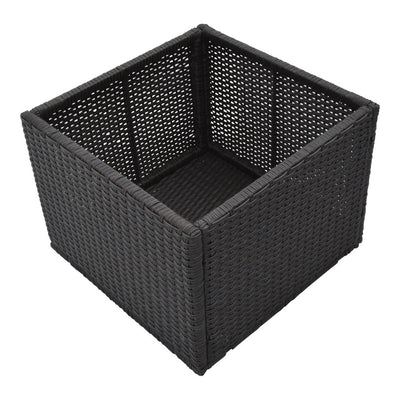 Canadian Spa Company_KF-10027_Straight Planter_Square Surround Furniture_Hot Tubs