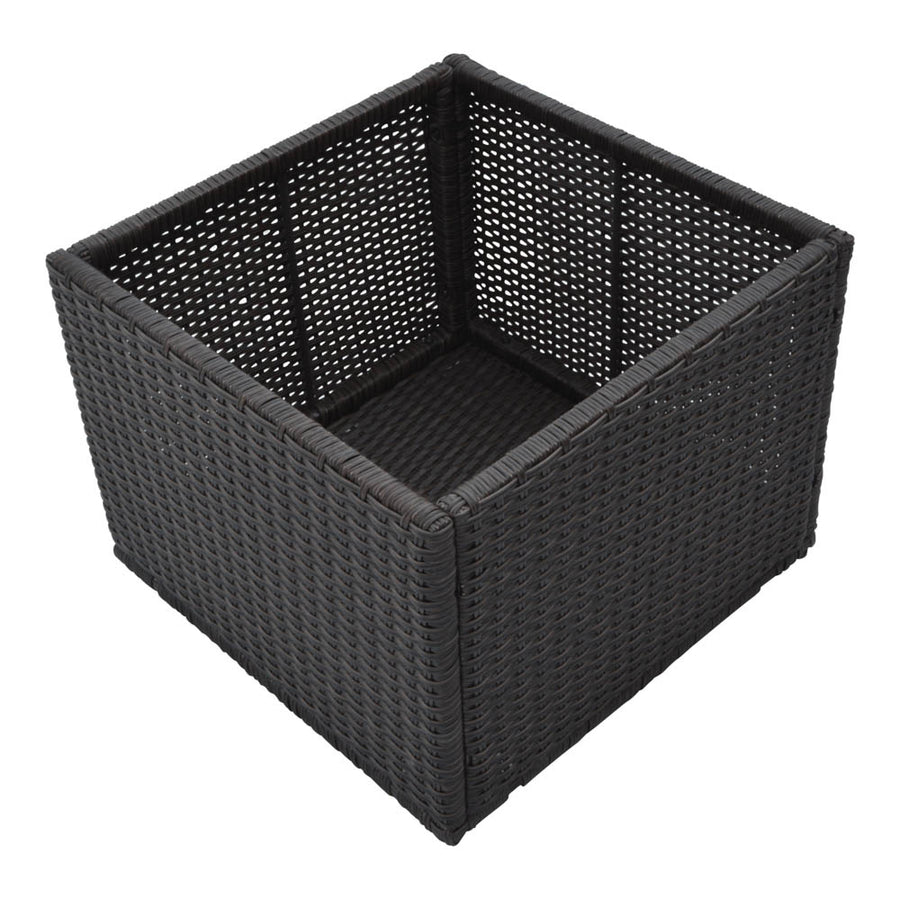 Canadian Spa Company_KF-10027_Straight Planter_Square Surround Furniture_Hot Tubs