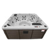 Canadian Spa Company_KH-10025_Victoria_Square_6-Person_44 -Jet Hot Tub_Blackout Insulation_UV Light Water Care_Lounger